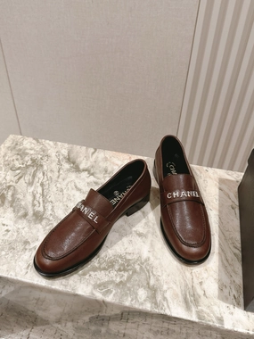 SE1710 Chanel Moccasins / Size5-11 Solanz Shoes Flats