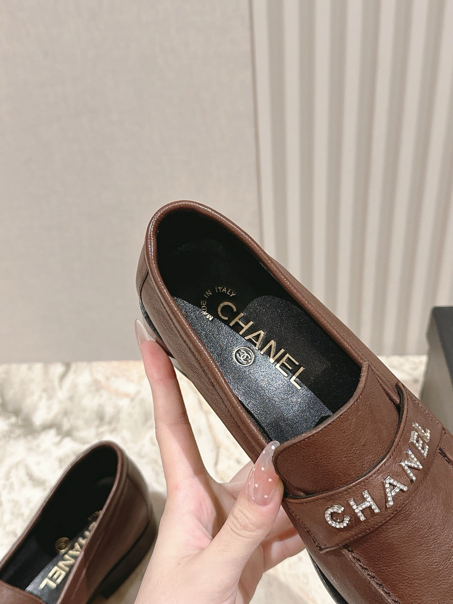 SE1710 Chanel Moccasins / Size5-11