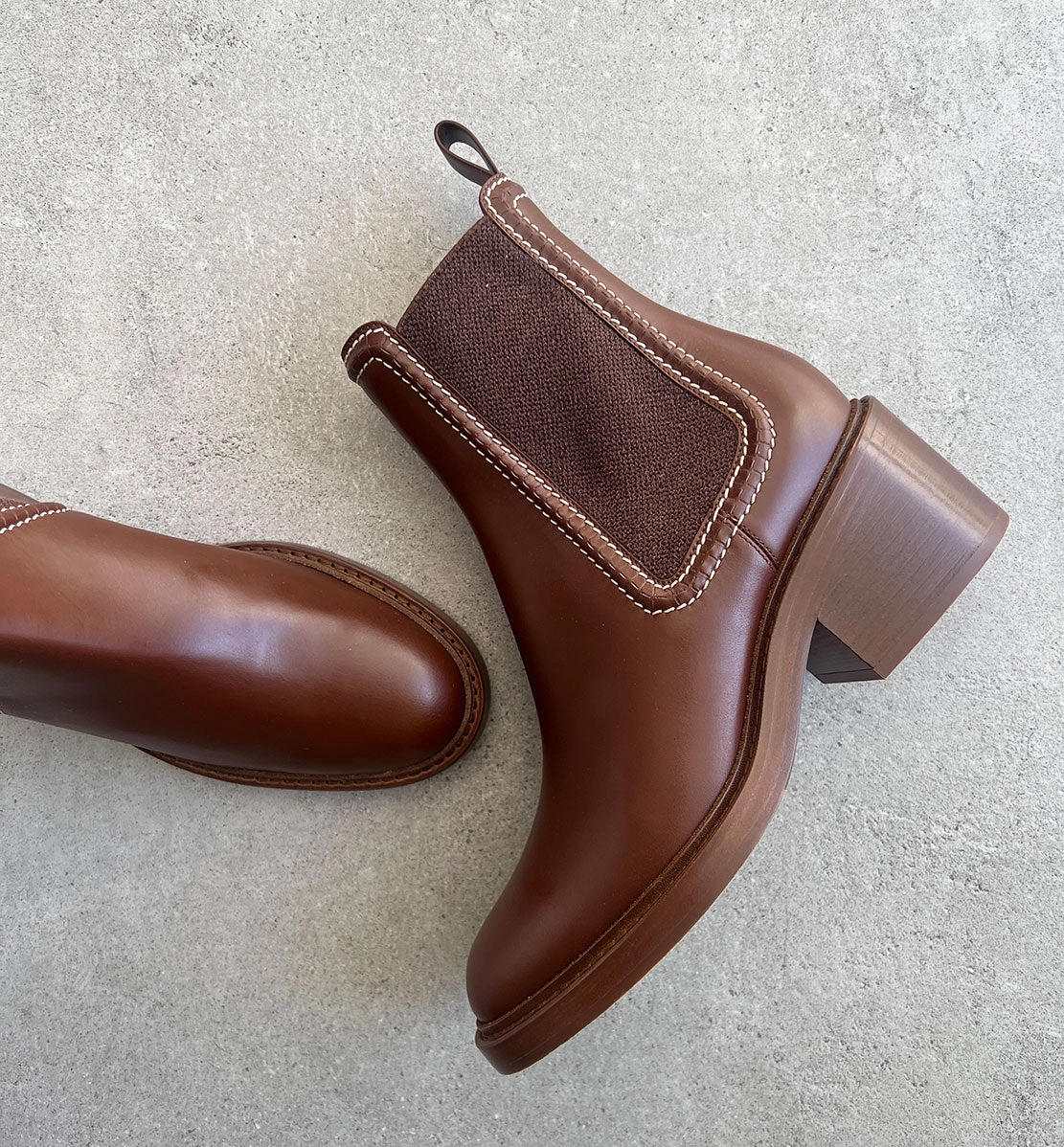 Mallo Boot, Brown Kiki Suede Chelsea Boots