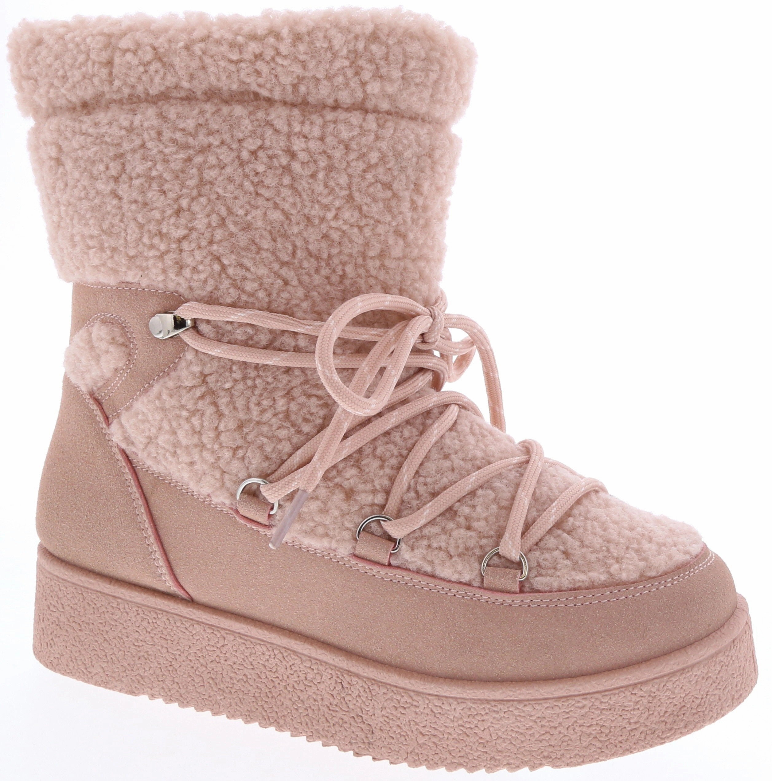 MARGOT-36 Blush Pink Neos Snow Boots