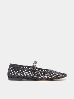 Clarks Bendables Mary Jane Shoes Mary Jane / Chocolate Woven Leather