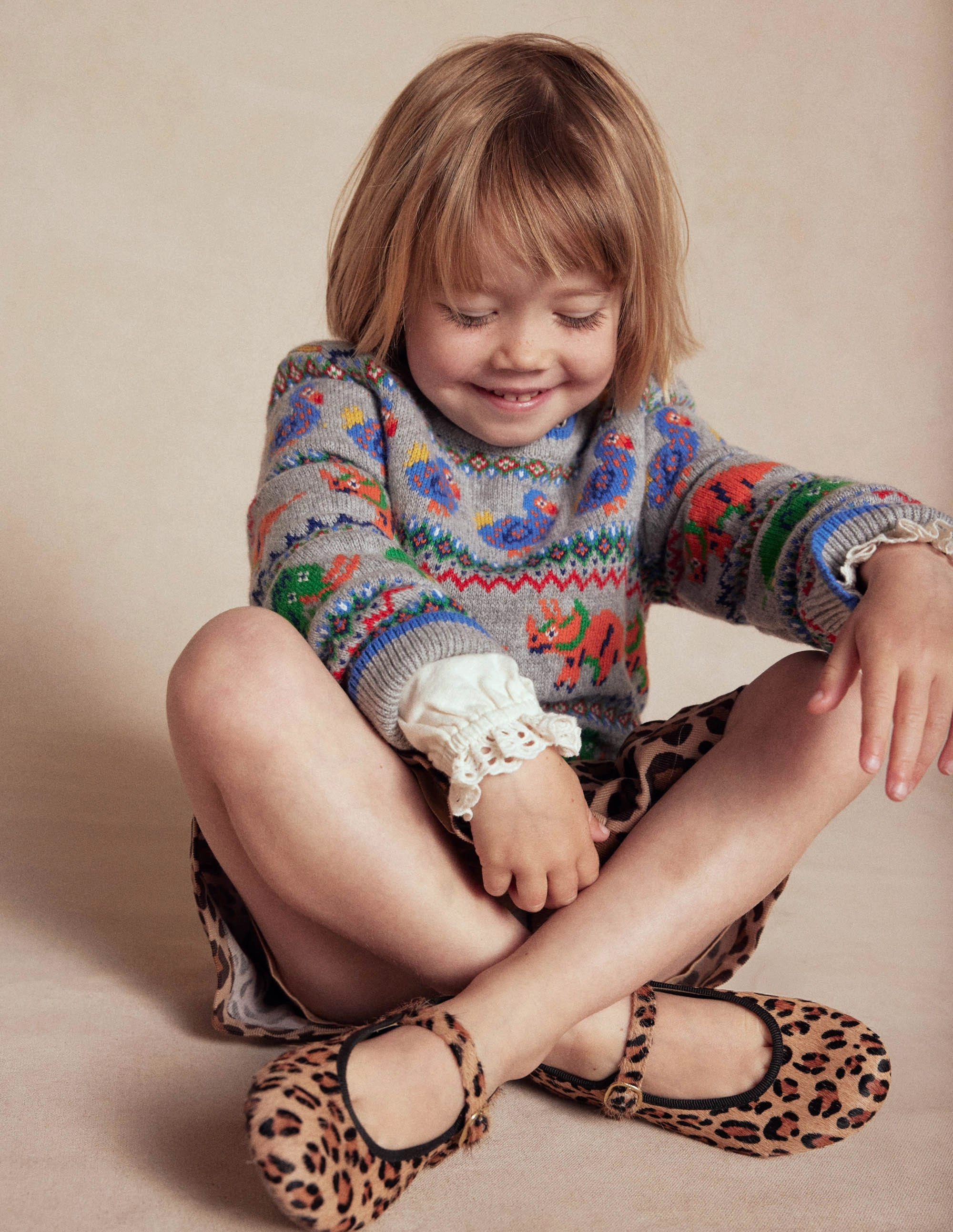 Mary Jane Shoes-Leopard Cherokee Mary Jane Shoes