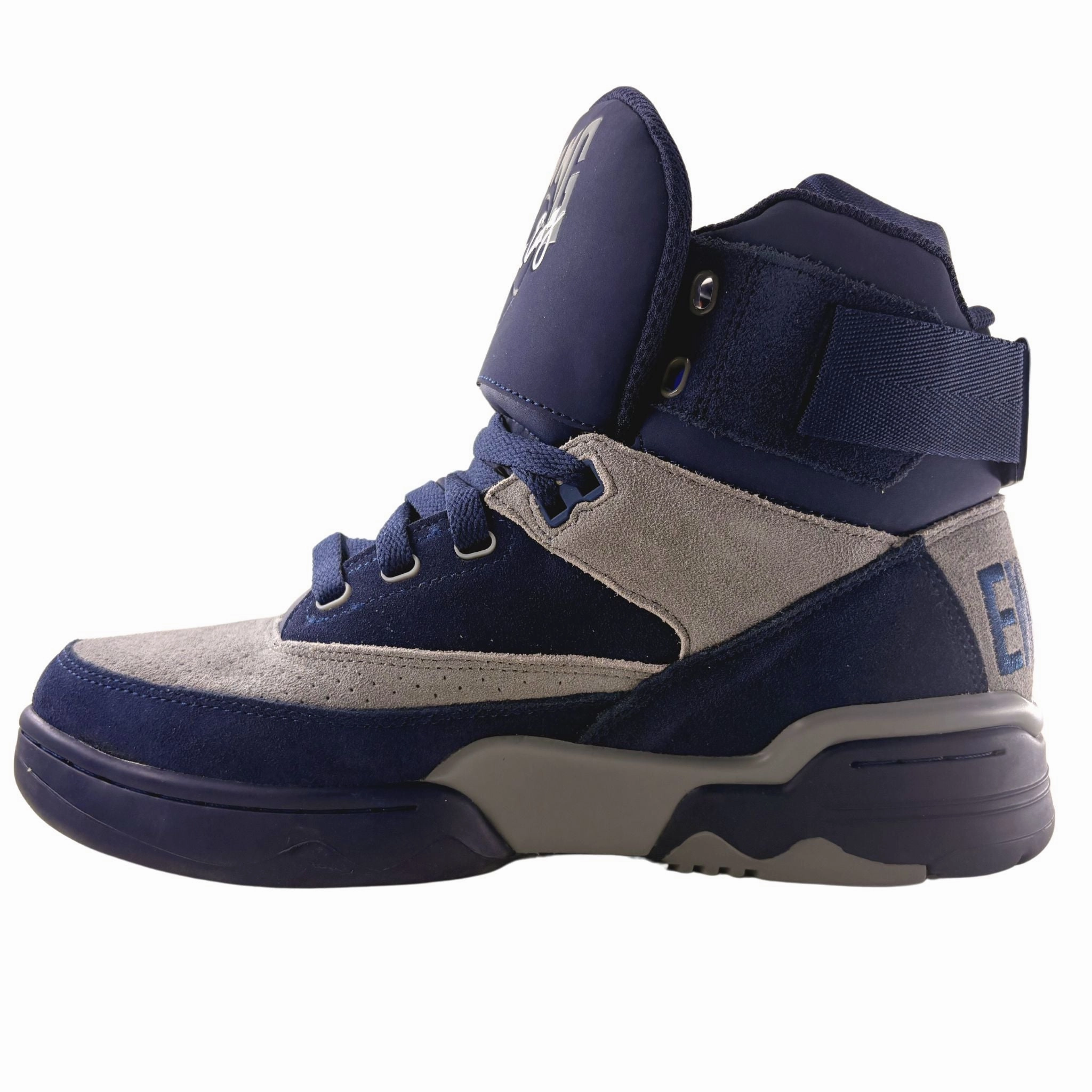 Patrick Ewing Athletics Men's 1EW90013-472 33 HI OG Navy Grey Basketball Shoes Places To Get Basketball Shoes