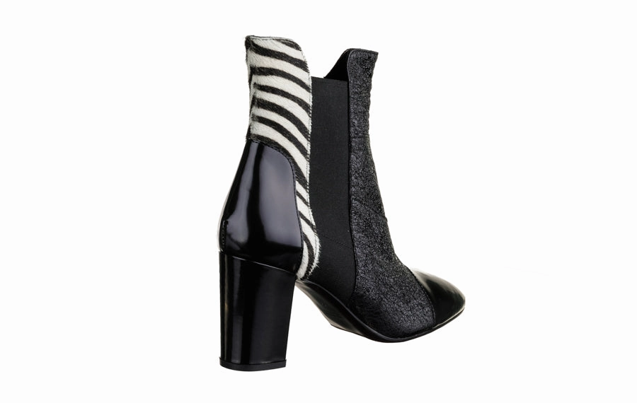 Cognac Leather Ankle Boots Mdf Yokon