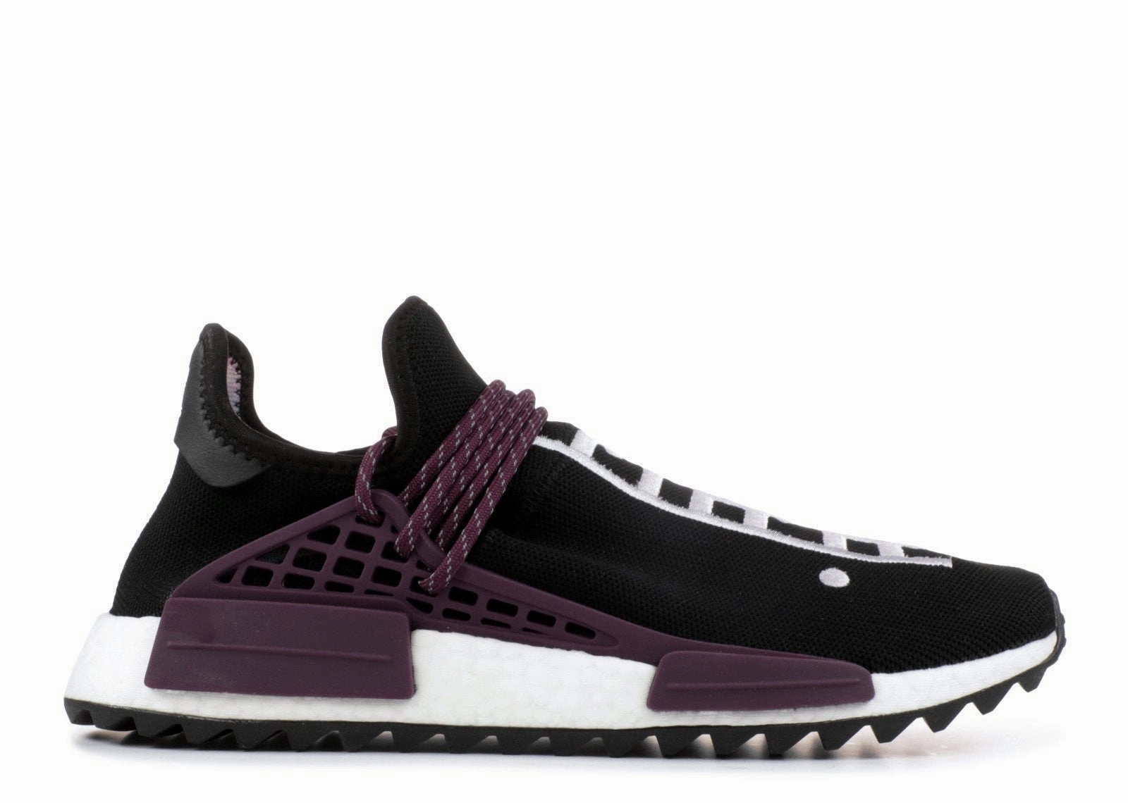 Men ADIDAS Human Race Trail NMD MC Pharrell Holi Festival Core Black @ Equality Running Shoes For Trail