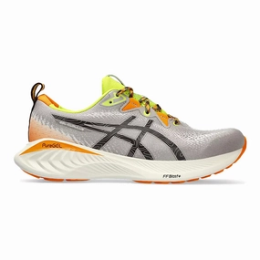 Men's Asics Gel-Cumulus 25 TR, Nature Bathing/Neon Lime, 8 D Medium Asics X Packer Shoes