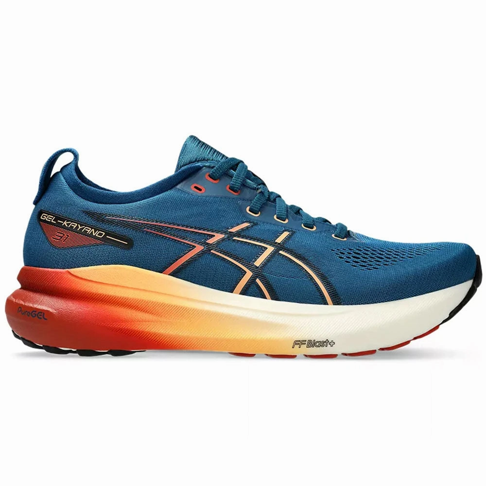 Men's Asics Gel-Kayano 31, Rich Navy/Spice Latte, 12.5 D Medium Asics Tiger Runner Casual Shoes
