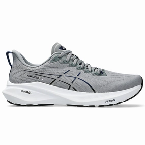 Men's Asics GT-2000 13, Sheet Rock/White, 8.5 D Medium Asics Low Arch Shoes