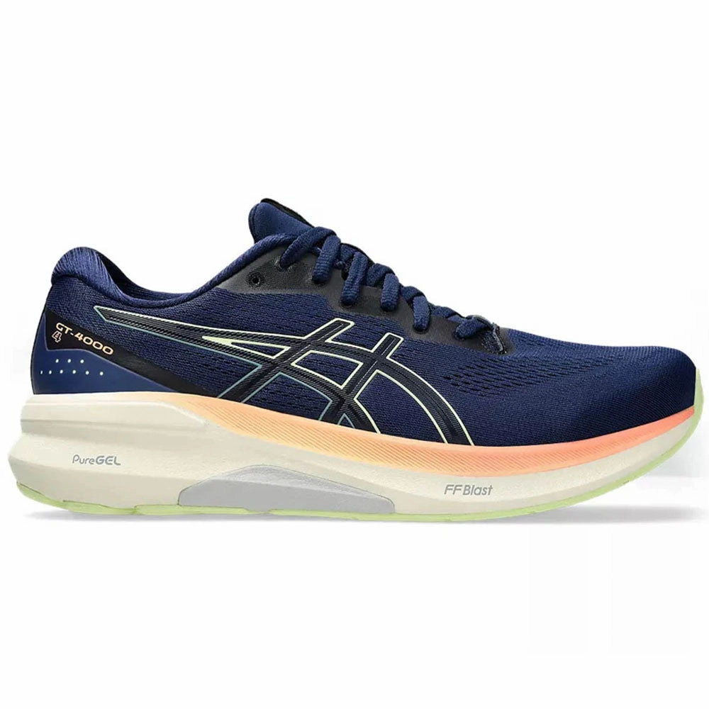 Best Running Asics Shoes Men's Asics GT-4000 4, Blue Expanse/Cool Matcha, 13 D Medium