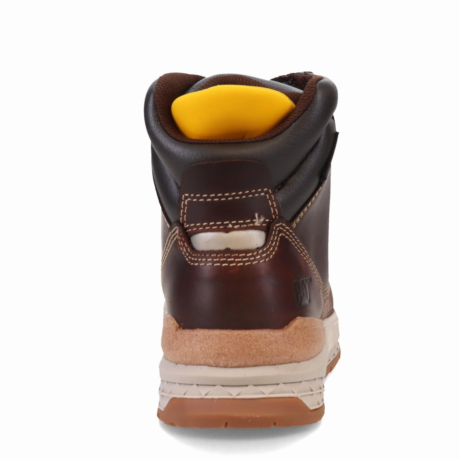 Men's Caterpillar, Impact Waterproof Soft Toe Work Boot Lace Up Western Work Boots