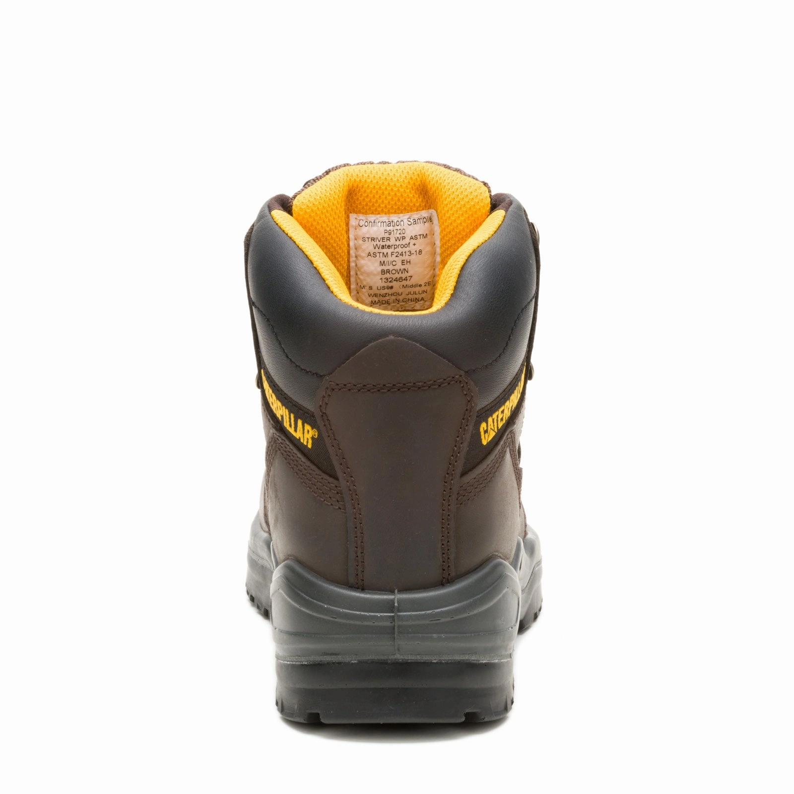 Men's Caterpillar, Striver Waterproof Steel Toe Work Boot Buy Work Boots