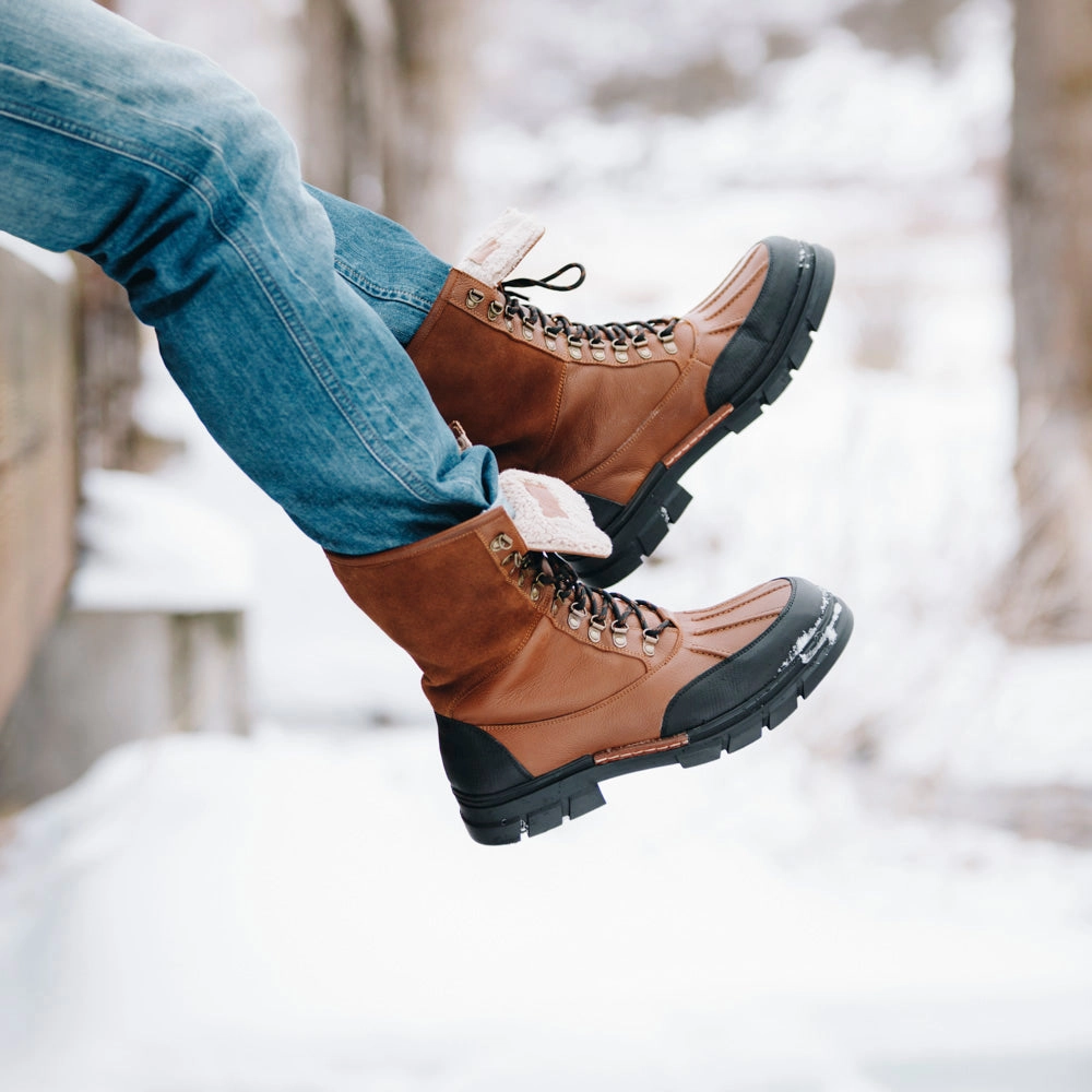 Work Boots With 90 Degree Heel Men's Cognite Casual Boots