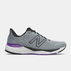 Men's New Balance Fresh Foam 880 v11, Light Slate/Deep Violet, 11.5 D Medium Candy New Balance