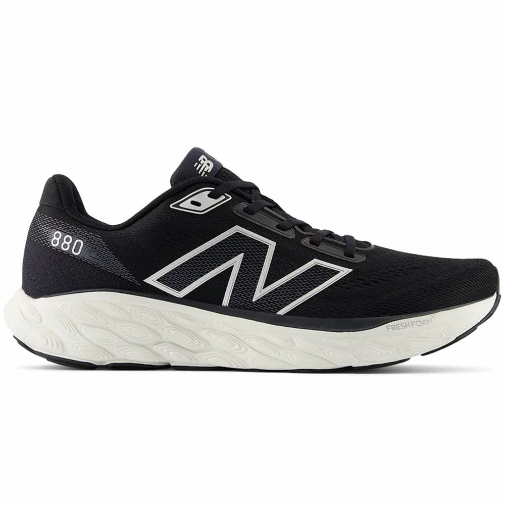 New Balance Link Men's New Balance Fresh Foam X 880v14, Black/Sea Salt, 12 2E Wide