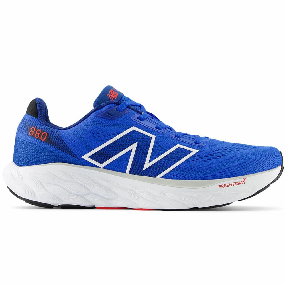 Men's New Balance Fresh Foam X 880v14, Blue Oasis/Atlantic Blue/True Red, 12.5 2E Narrow Neutral New Balance Women's