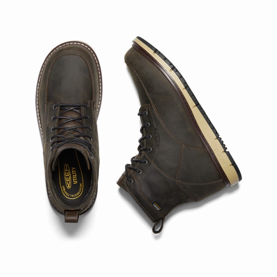 Men's San Jose 6" Waterproof Boot (Soft Toe)  |  Cascade Brown Best Herit