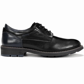 Open Toe Lace Up Dance Shoes Men's Terry Tie Derby Shoes In Black