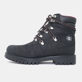 Men's Timberland x Hilfiger Suede Boot - Black Best Hiking Boots With Bunions