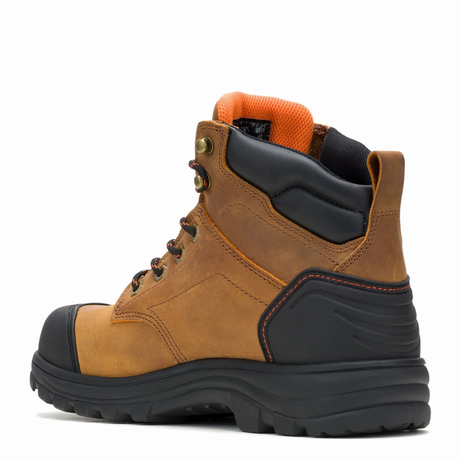 Men's Wolverine Boots, Carlsbad Cap Toe 6-inch Steel Toe Waterproof Work Boot Mini Hunter Boots