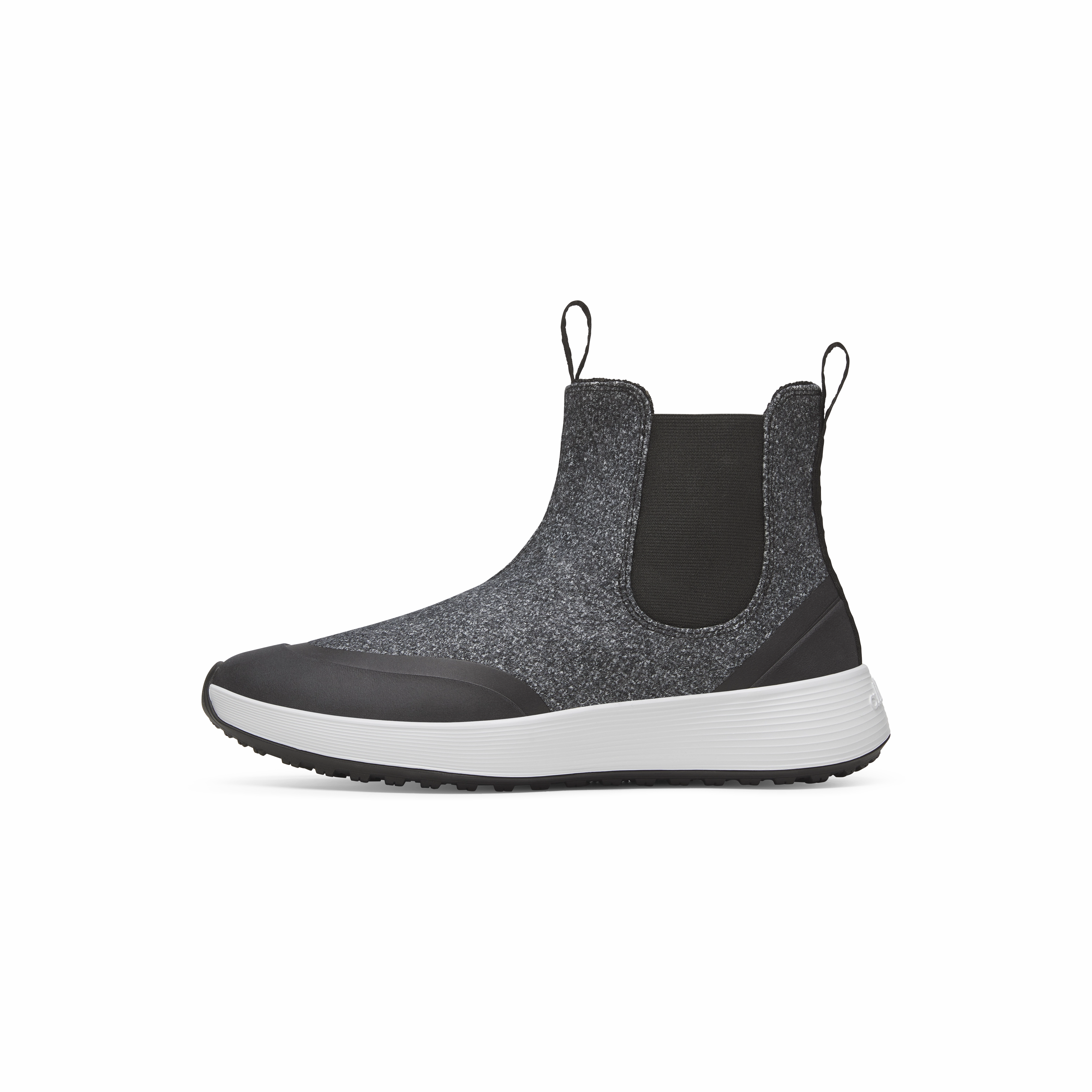 Chelsea Boots Or Brogues Men's Wool Runner Chelsea - Natural Grey (Light Grey Sole)