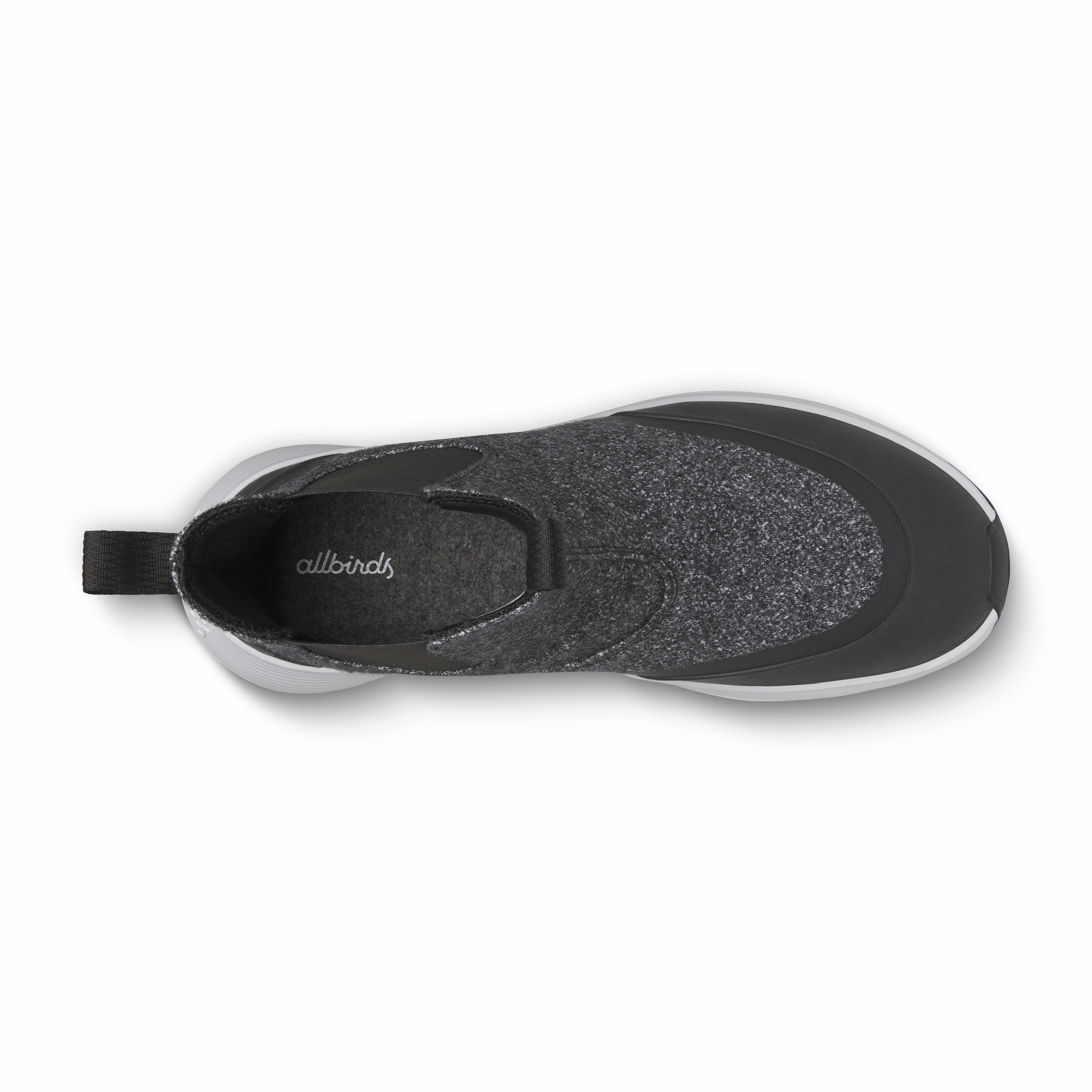 Men's Wool Runner Chelsea - Natural Grey (Light Grey Sole) Comfortable Chelsea Boots For Travel