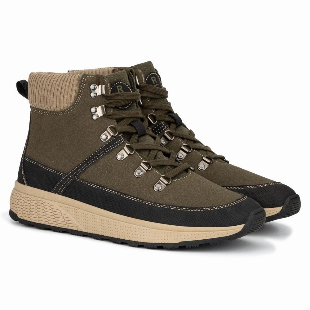 Men's Zino Casual Boots Work Boots With A Zipper