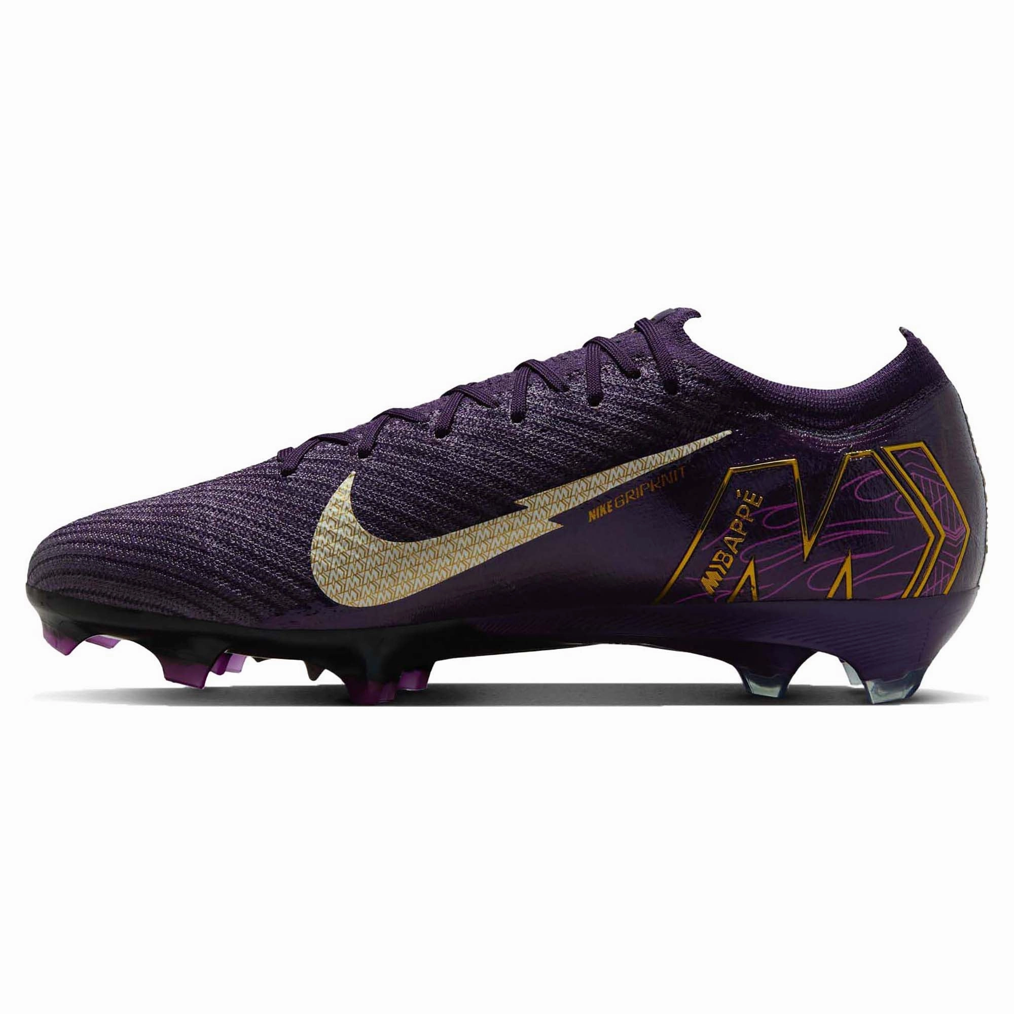 Mercurial Vapor 16 Elite Kylian Mbapp Firm Ground Low Top Men's Football Boots Wide Indoor Soccer Cleats