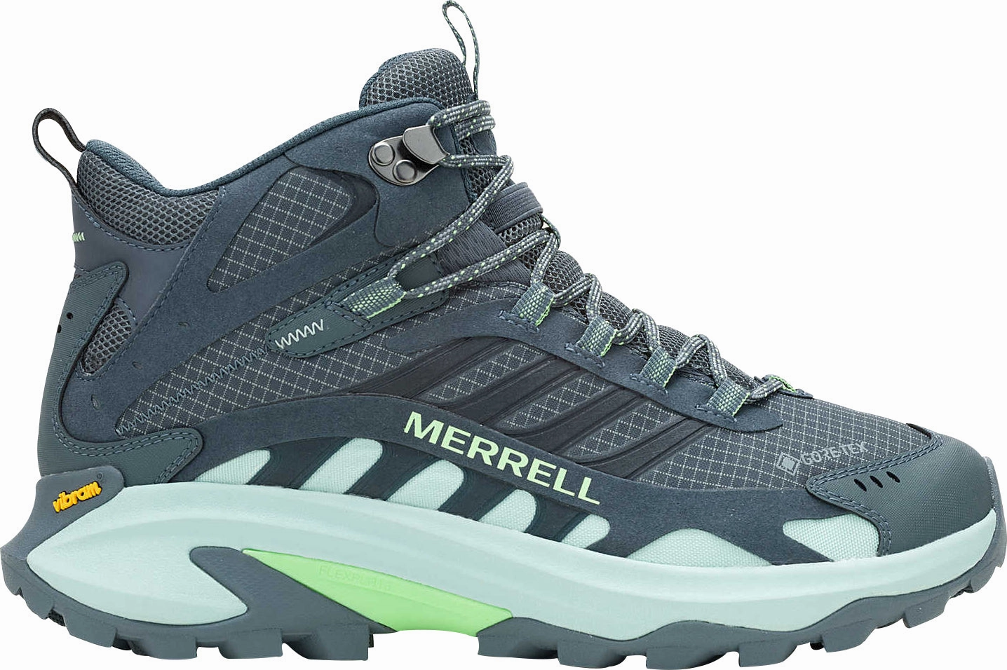 Merrell Moab Speed 2 Mid GORE-TEX Mens Walking Boots - Grey Merrell Thermo Hiking Boots