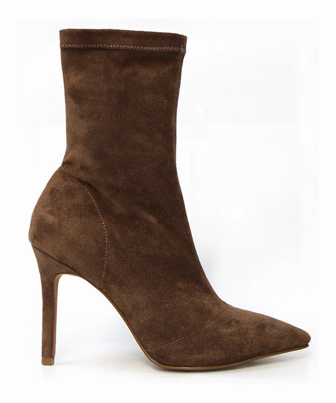 Miranda Smoke *FINAL SALE* Wide Waterproof Ankle Boots