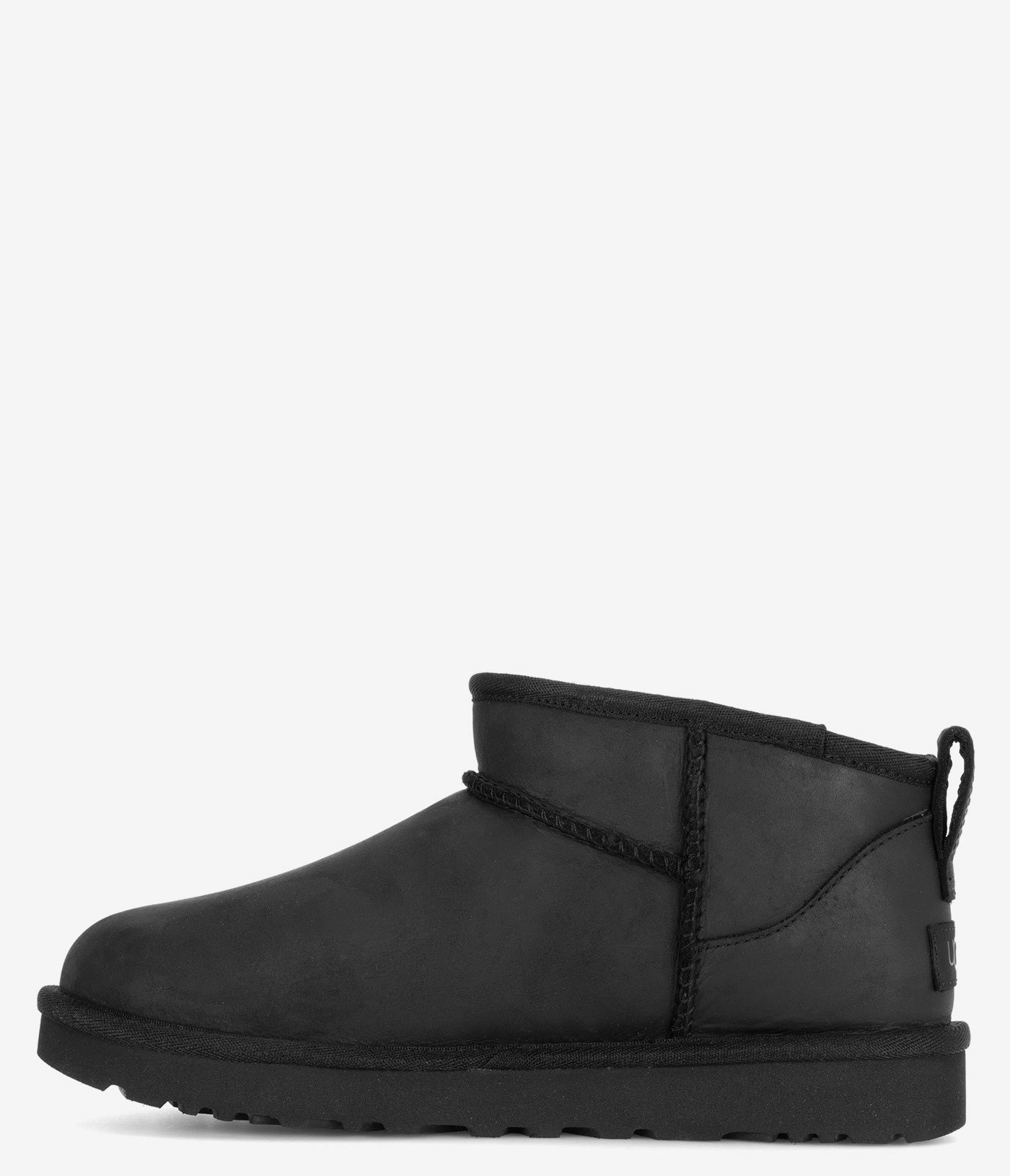 UGG Classic Ultra Mini Leather - Women Suede Chelsea Boots With Brogue Details