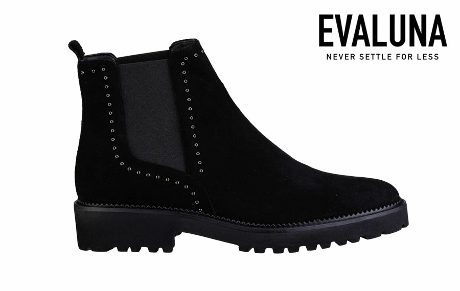 Mytheresa Chelsea Boots EVA STUDS BLACK SUEDE