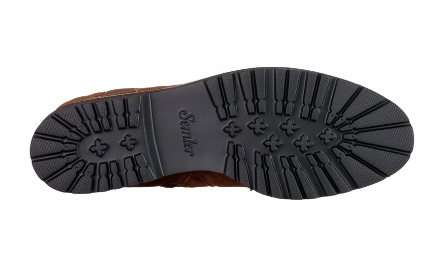 Sem Mockinbird Brown Skinny Jeans Tucked Into Ankle Boots