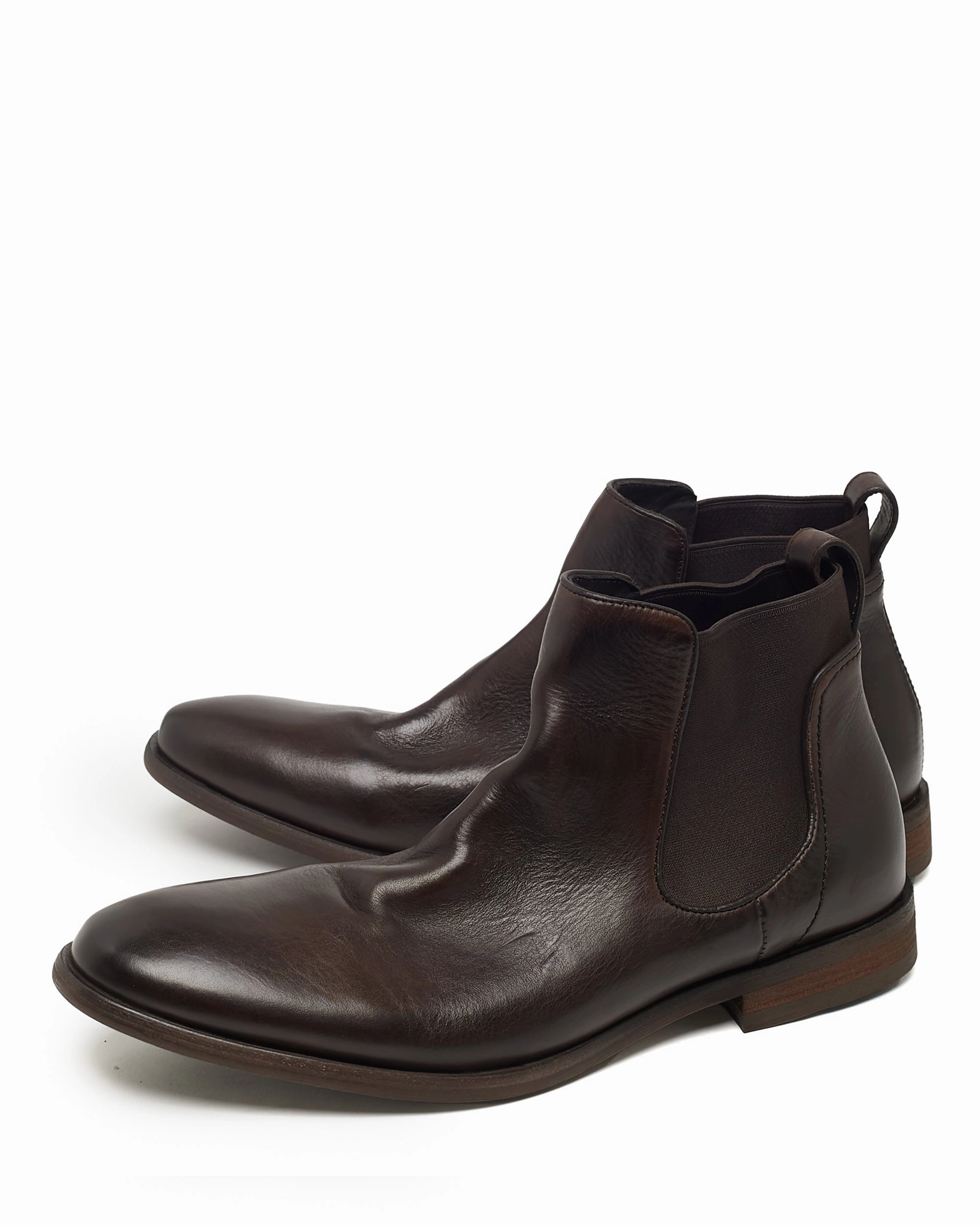 Chelsea Boots With Skirt Monaco Cafe Washed Roma