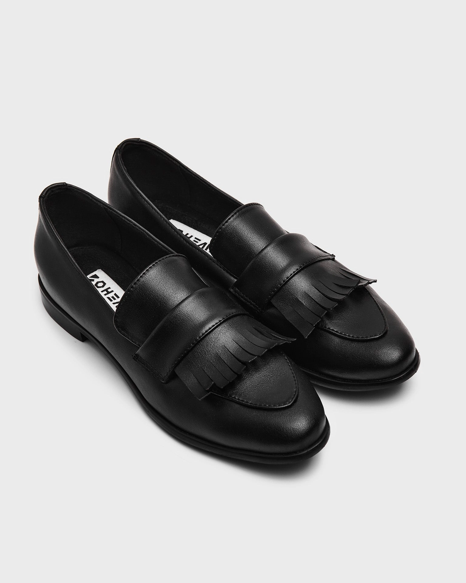 Penny Loafers made of grape leather Vegea Stinky Flat Shoes