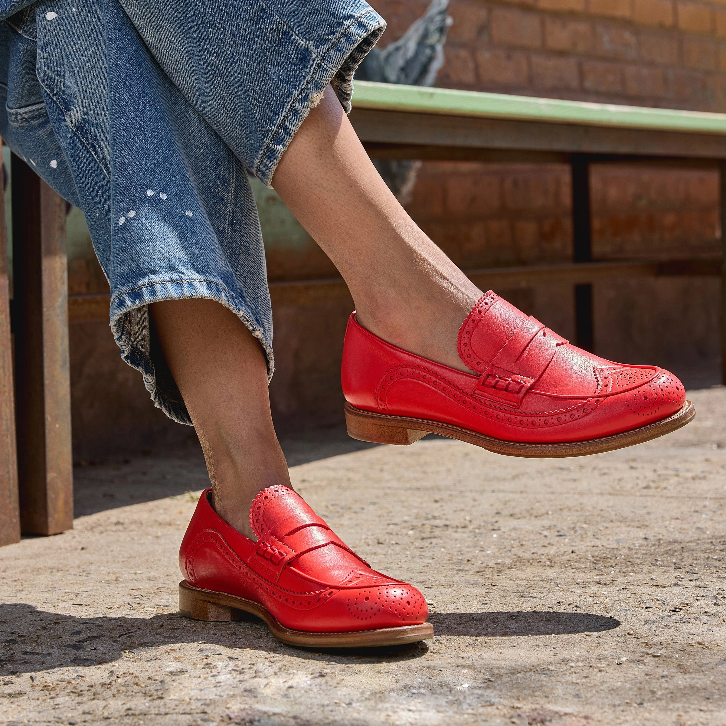 Brogues Vs Oxfords Ms. Charlotte Loafer