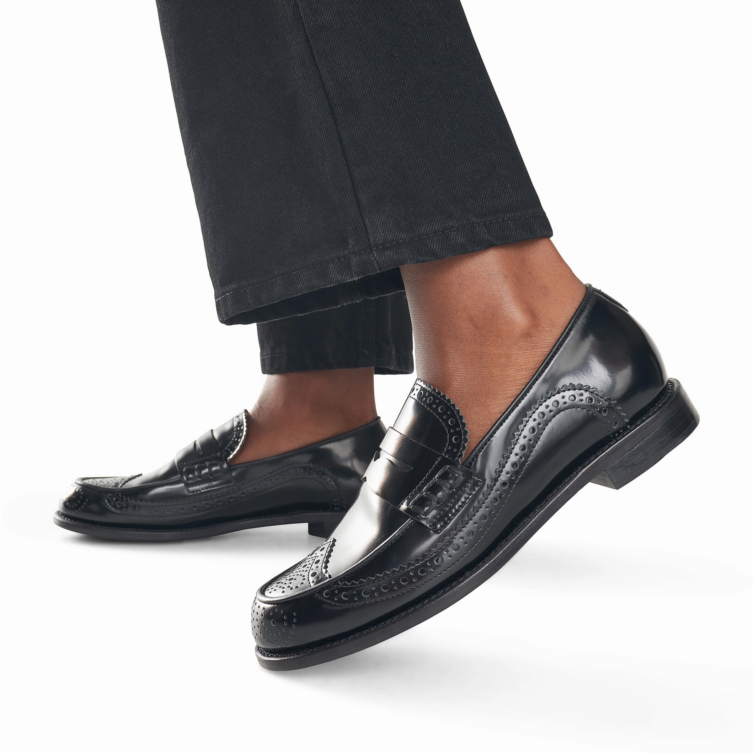 Ms. Charlotte Loafer Oxford High Shine