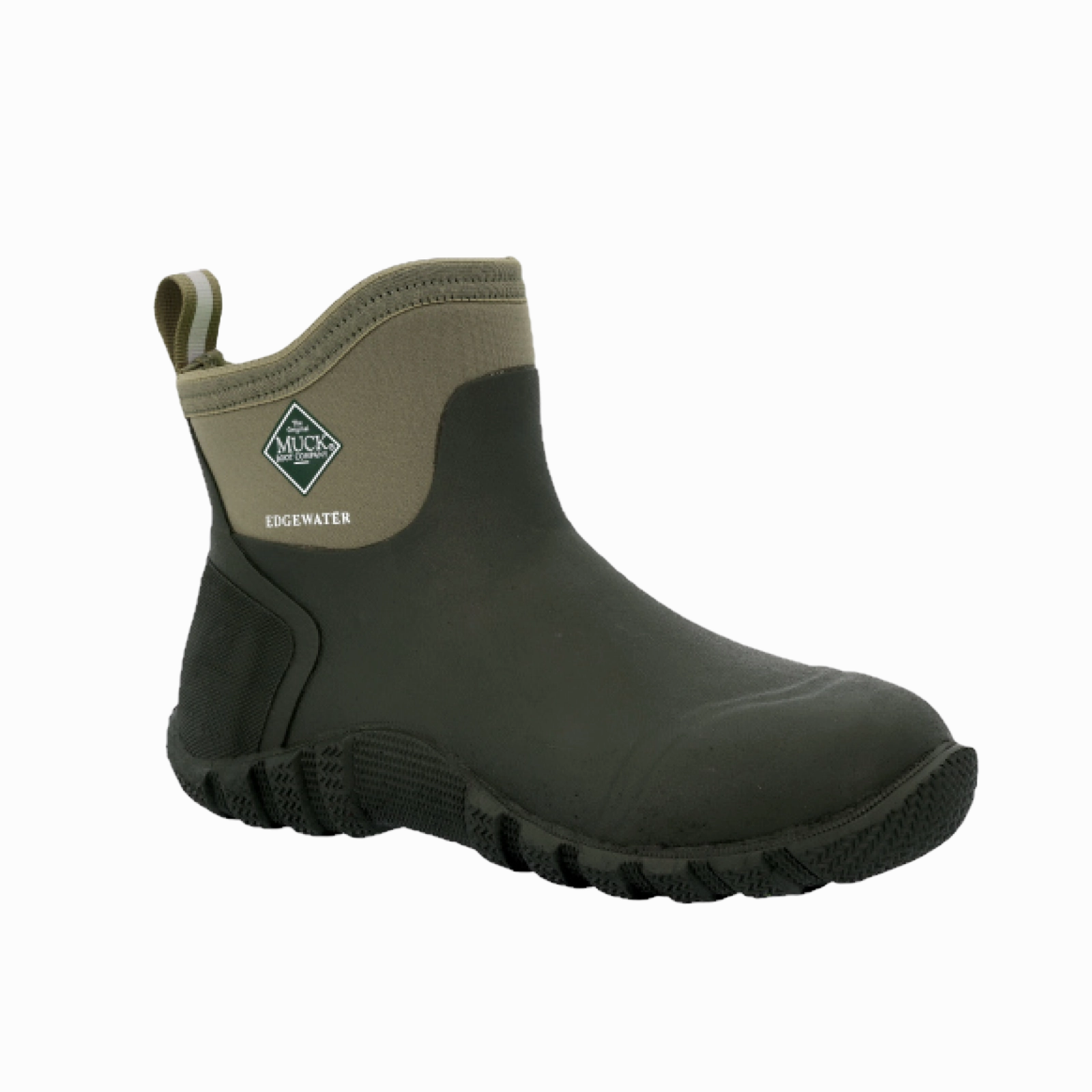 Doggie Snow Boots Muck Boot Company Men's Edgewater Classic Green Ankle Deck Boots ECA333