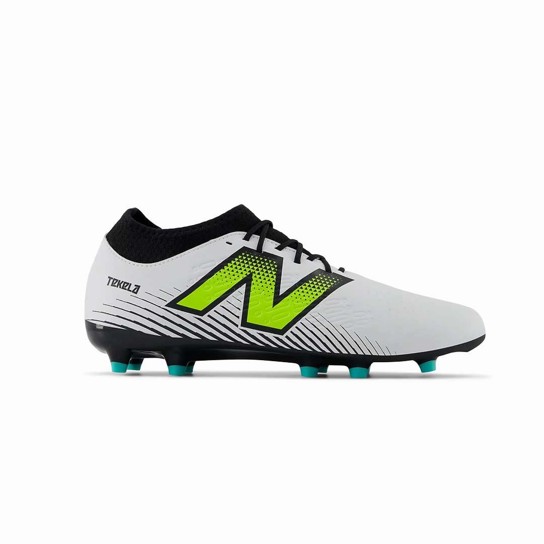 Wider Soccer Cleats New Balance - Unisex Tekela Magique Firm Ground V4  Soccer Cleats (ST3FH45-D)