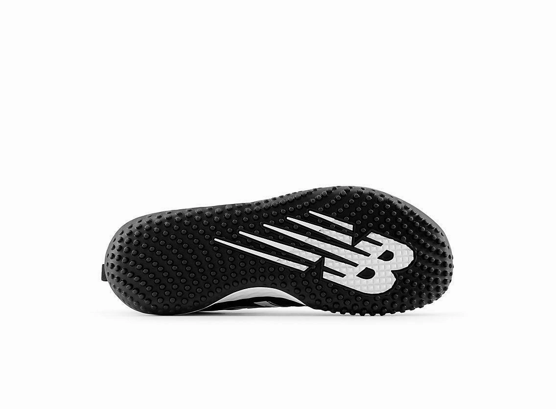 The Best New Balance New Balance Men's Fresh Foam 3000 V6 Turf Baseball Shoes - Black with White - T3000SK6