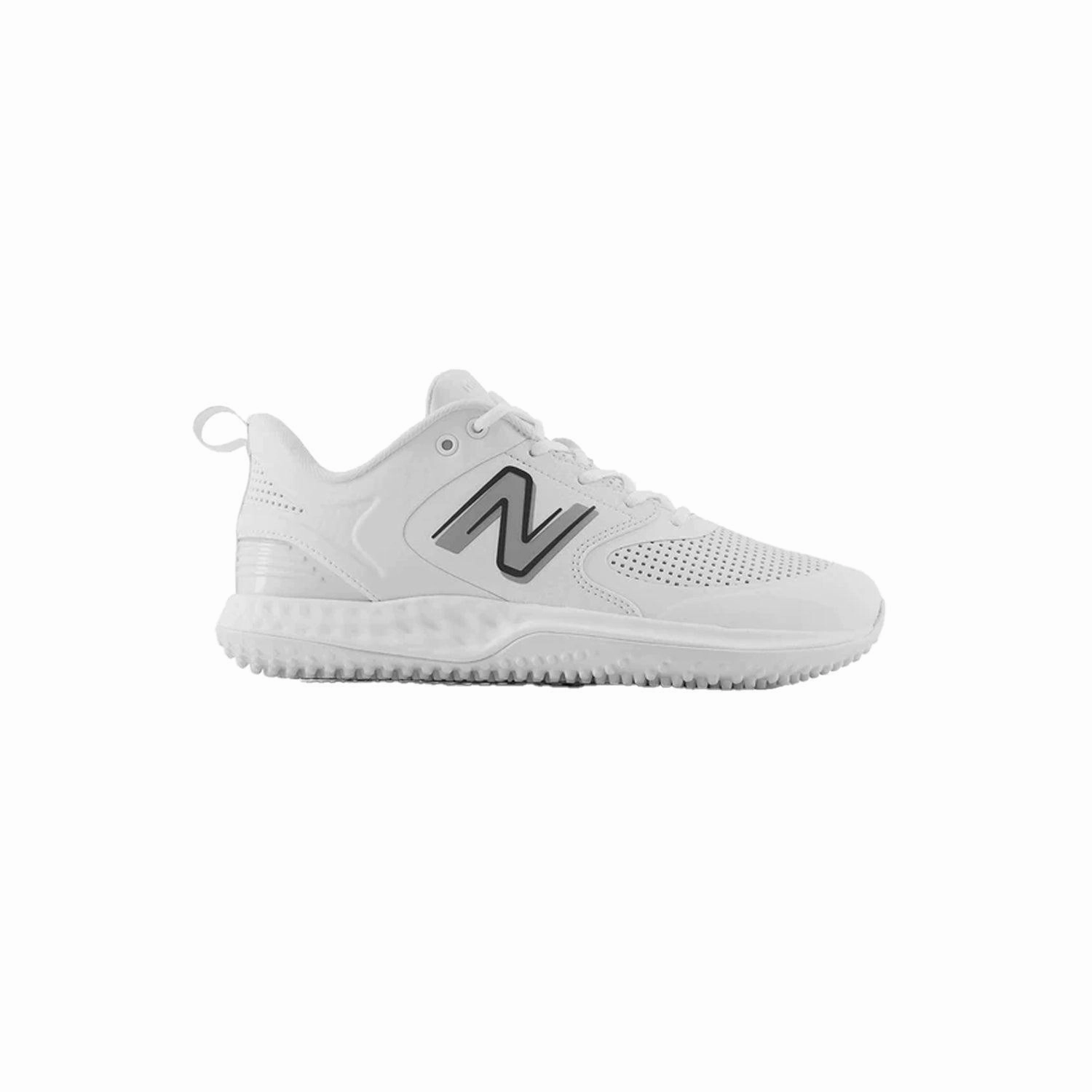 New Balance Men's Fresh Foam 3000 V6 Turf Baseball Shoes - White - T3000SW6 Navy And Green New Balance