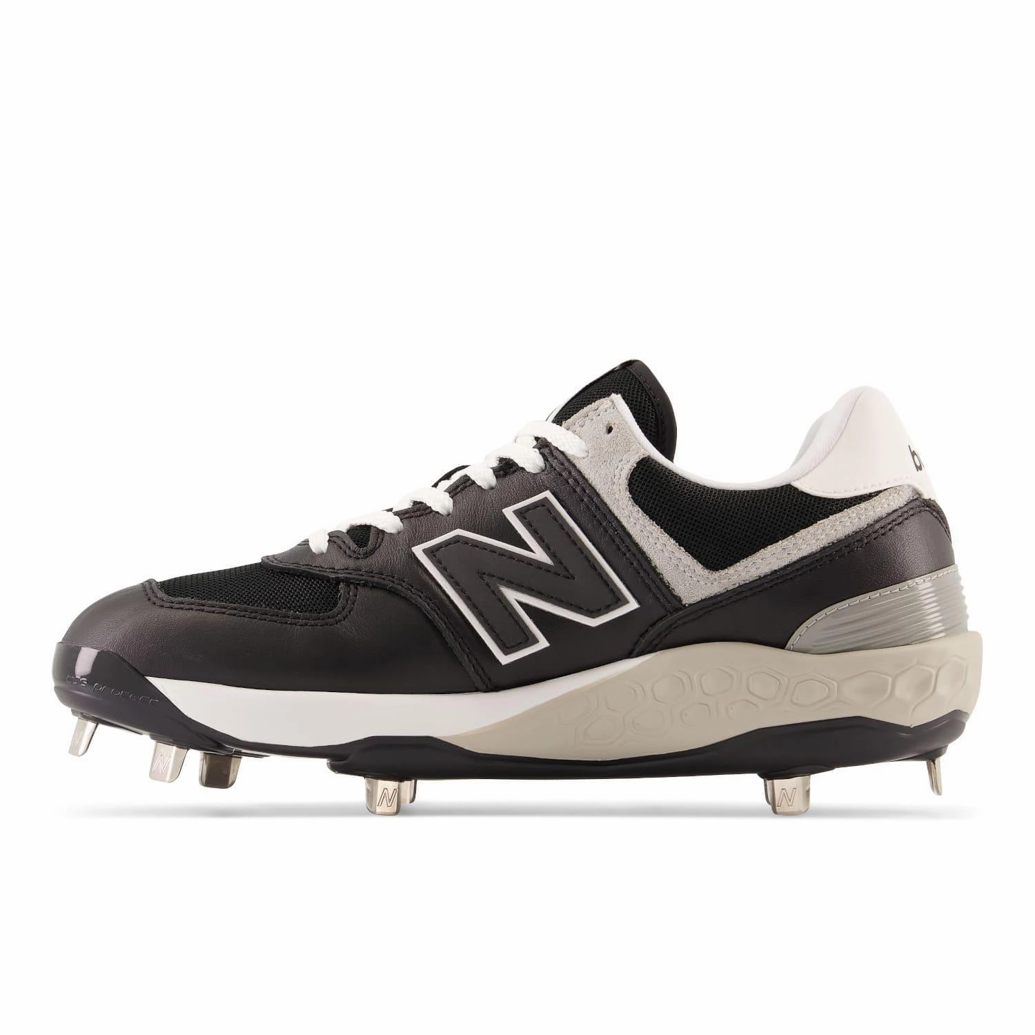 New Balance Casual Shoes Women's New Balance Men's Fresh Foam X 574 Lux Metal Baseball Cleats - L574BK1