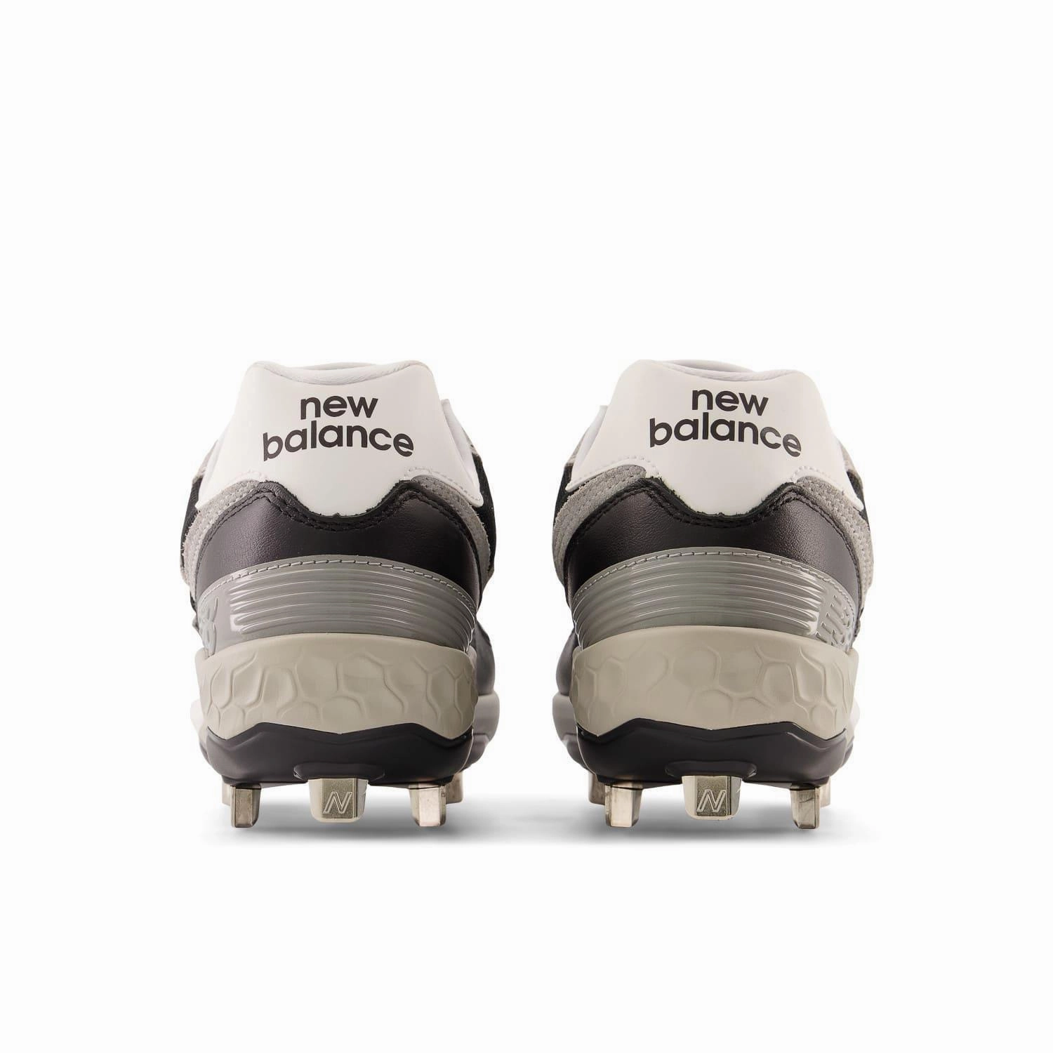 Tan New Balance Mens New Balance Men's Fresh Foam X 574 Lux Metal Baseball Cleats - L574BK1