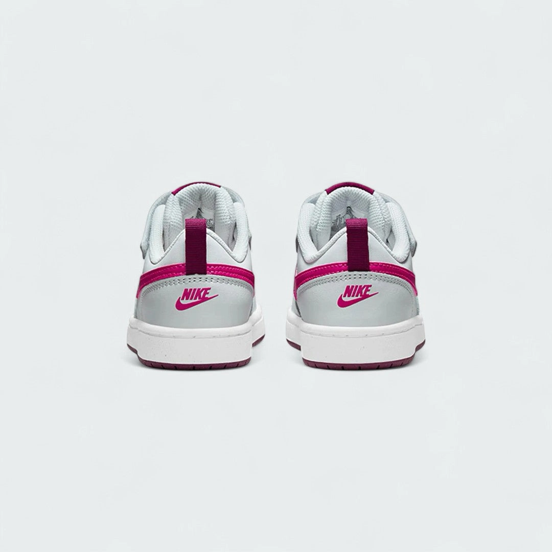 Spark 2018 Basketball Shoes Nike Court Borough Low 2 Girls White Leisure Trainers BQ5451 015