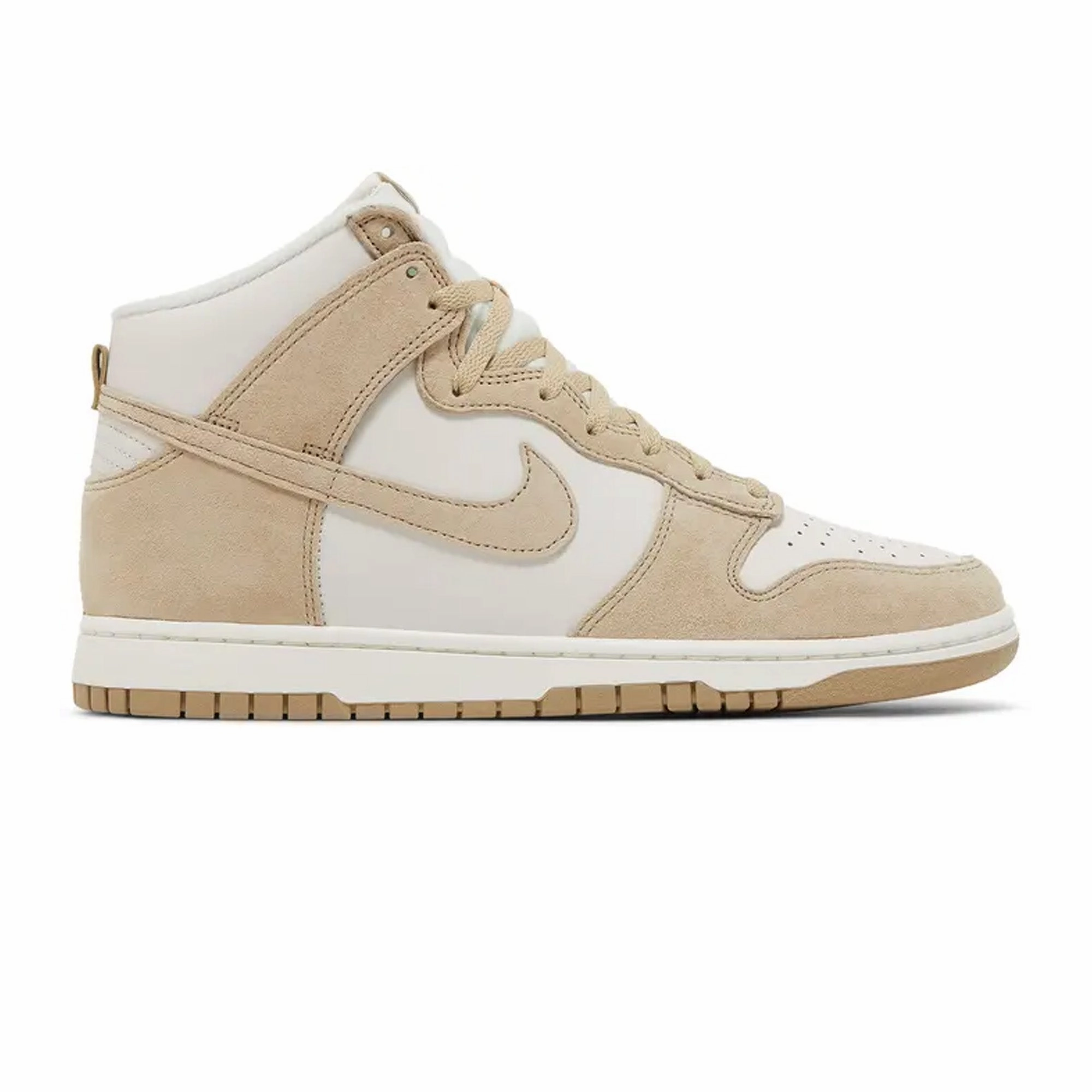 Nike Dunk High Retro PRM 'Tan Suede White' (2022) Basketball Shoes Under 70 Dollars