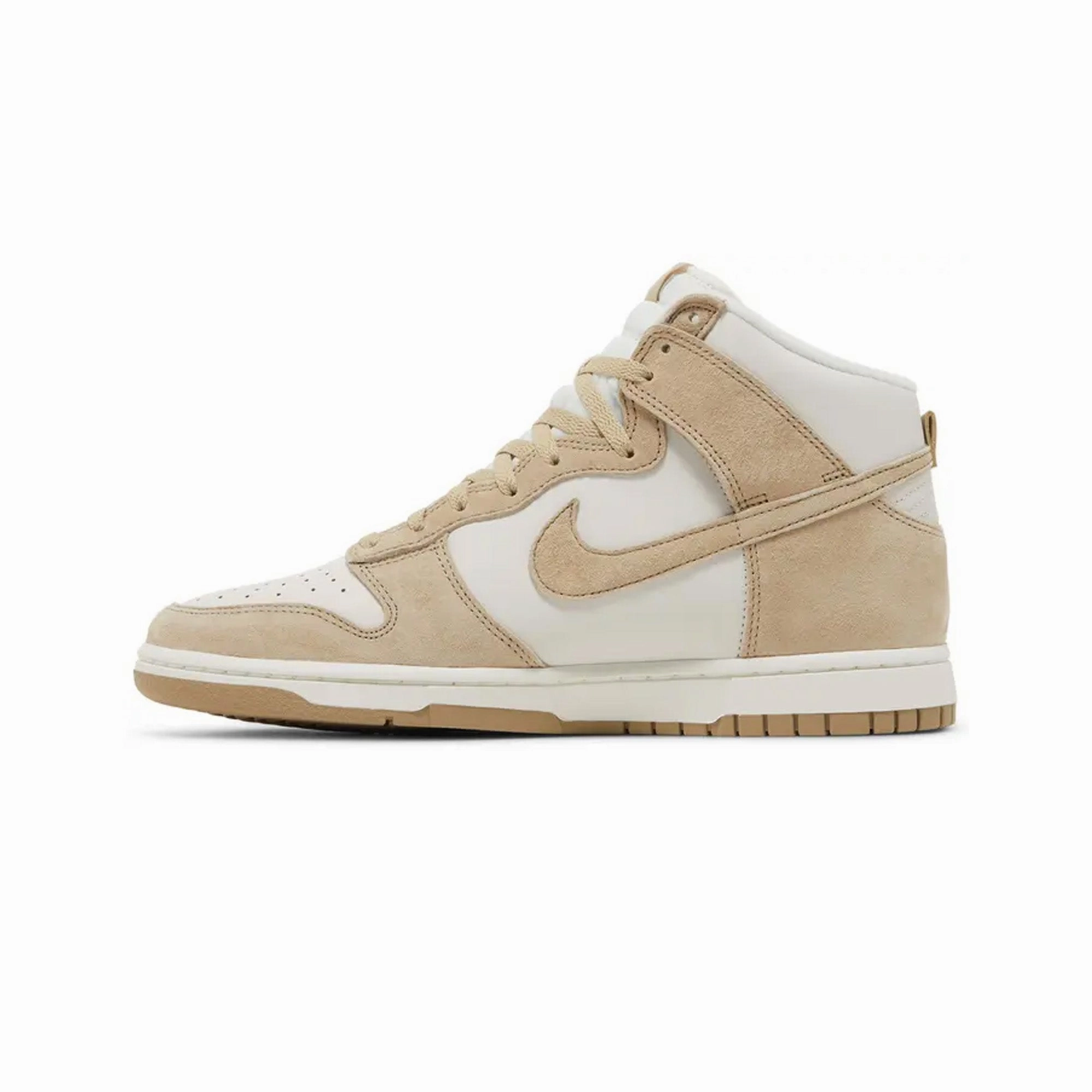 Nike Dunk High Retro PRM 'Tan Suede White' (2022) Jordan Jumpman Pro Basketball Shoes