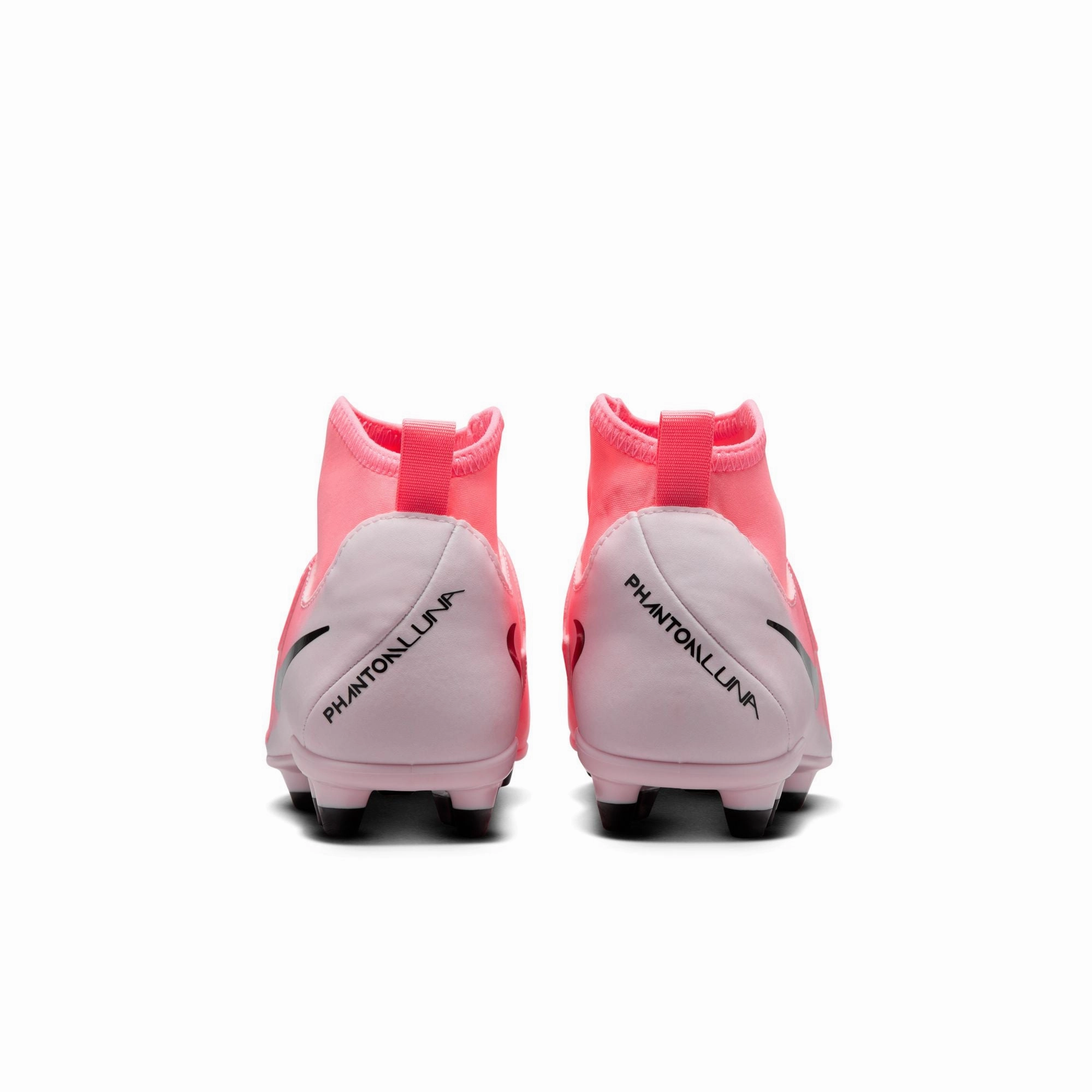 Soccer Cleats Design Your Own Nike Junior Phantom Luna II Club FG Firm Ground Soccer Cleats - Pink Foam/ Black