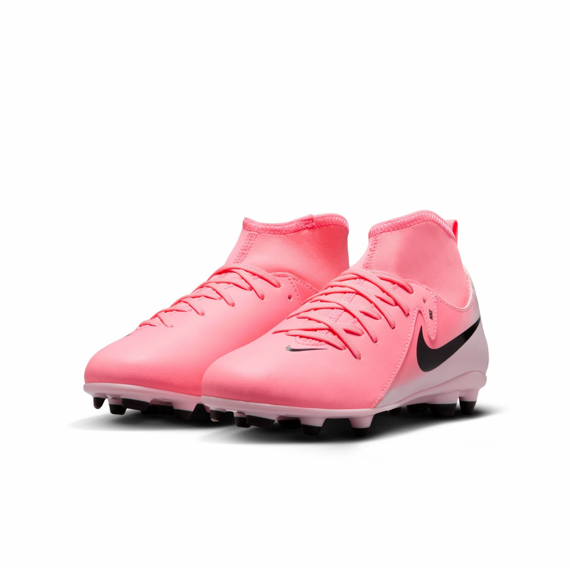 Foot Locker Soccer Cleats Nike Junior Phantom Luna II Club FG Firm Ground Soccer Cleats - Pink Foam/ Black