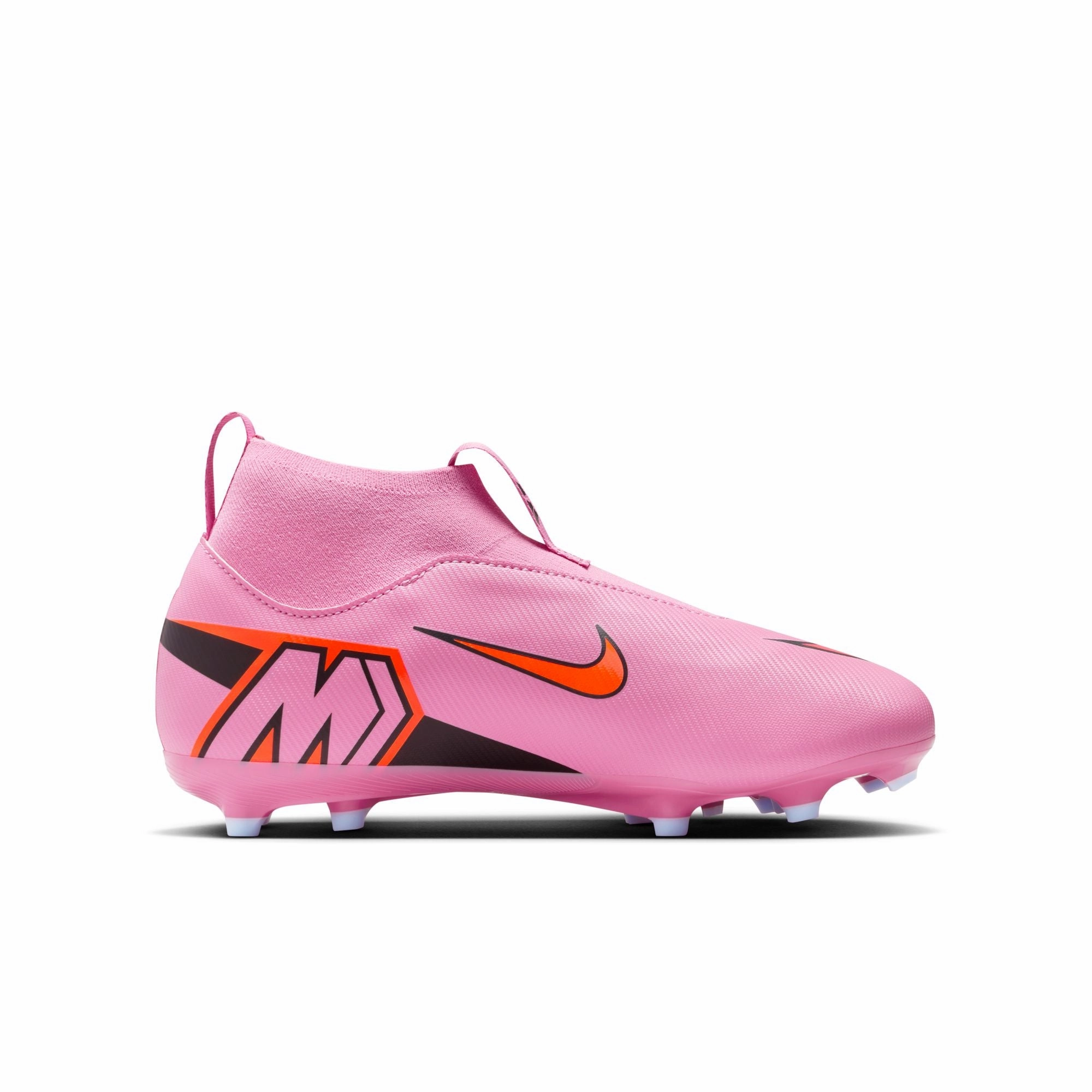 Wide Soccer Cleats Nike Junior Superfly 10 Academy FG/MG Firm Ground/Multi Ground Soccer Cleats -Magic Flamingo/Black-Total Crimson