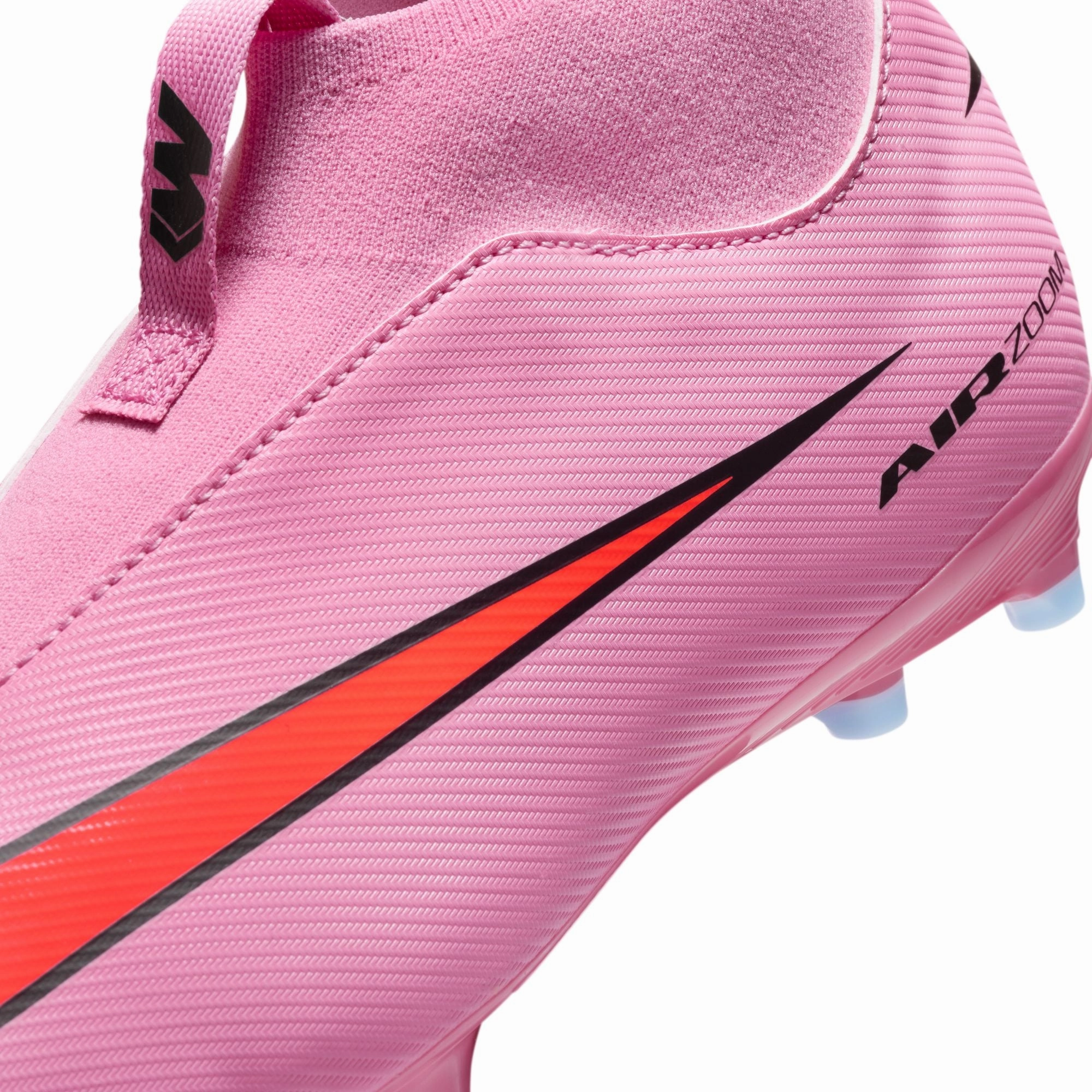 Soccer Cleats Best Price Nike Junior Superfly 10 Academy FG/MG Firm Ground/Multi Ground Soccer Cleats -Magic Flamingo/Black-Total Crimson