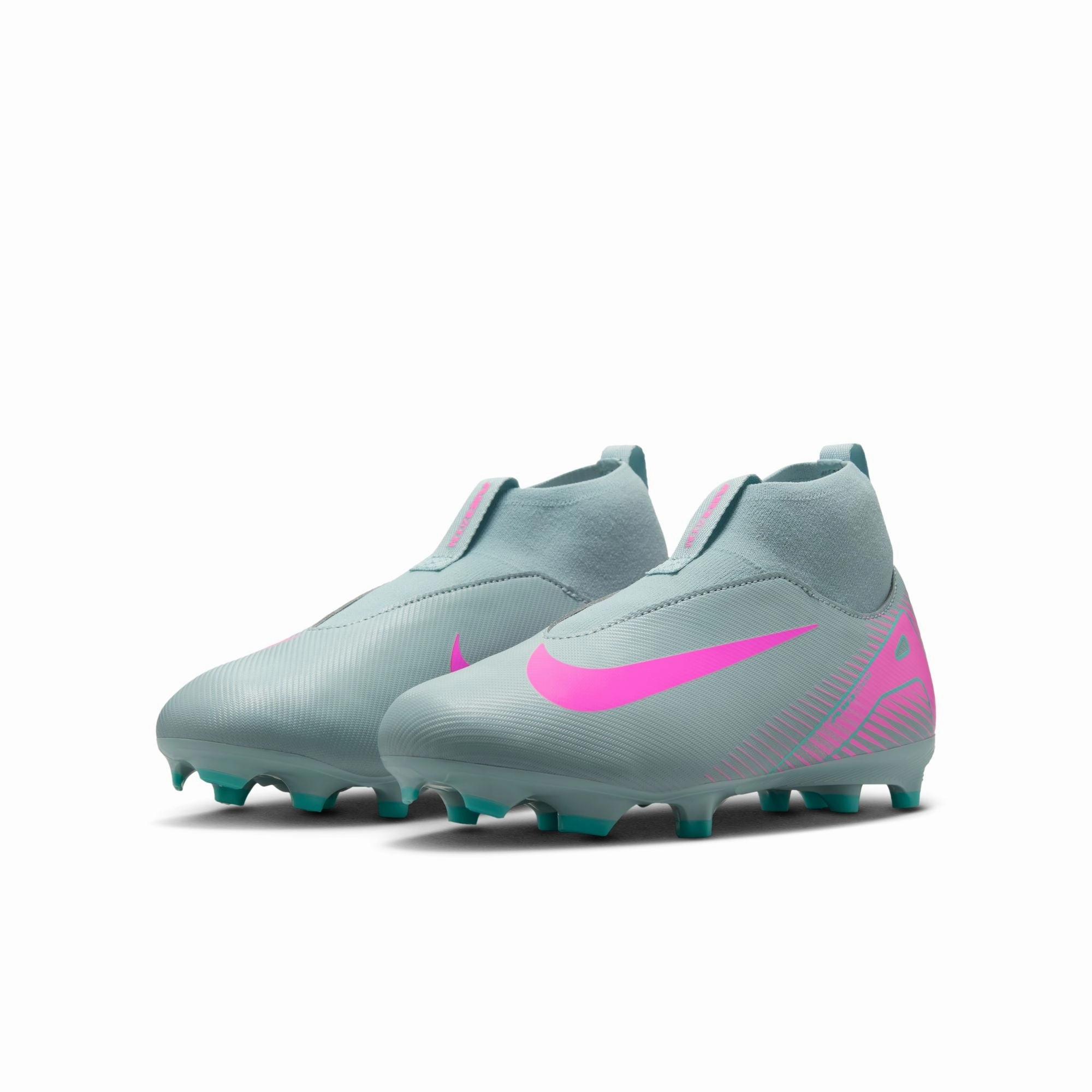 Nike Junior Zoom Superfly 10 Academy FG Firm Ground Shoes - Ocean Cube/ Pink Blast Soccer Cleats Hawaii